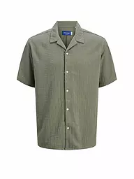 JACK & JONES | Camisa Regular Fit JOREASTER PATRAS | Oliva