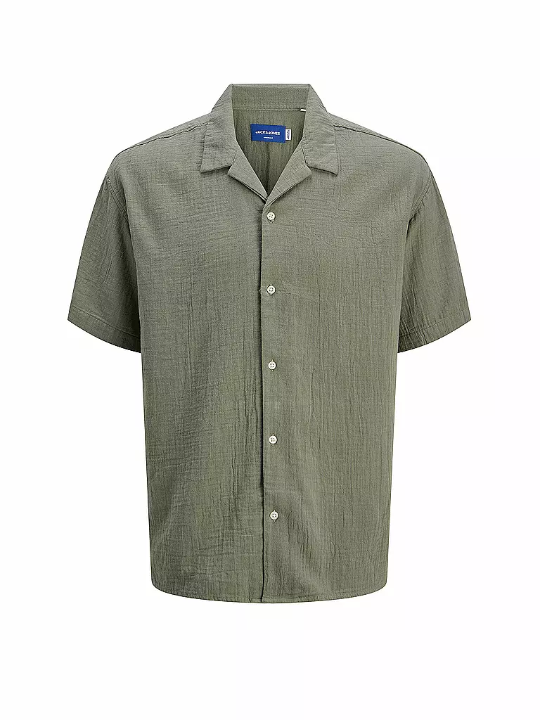 JACK & JONES | Camisa Regular Fit JOREASTER PATRAS | Oliva