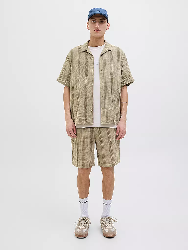 JACK & JONES | Camisa Regular Fit JOREASTER PATRAS | Camel