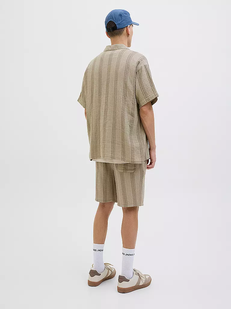 JACK & JONES | Camisa Regular Fit JOREASTER PATRAS | Camel
