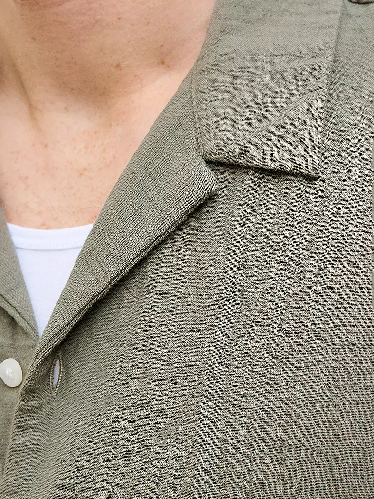 JACK & JONES | Camisa Regular Fit JOREASTER PATRAS | Oliva