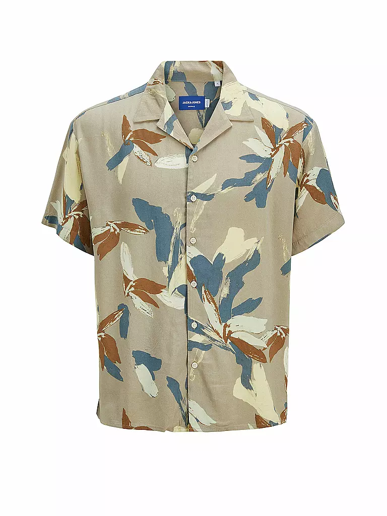 JACK & JONES | Camisa Regular Fit JORLUKE VARENNA | Beige
