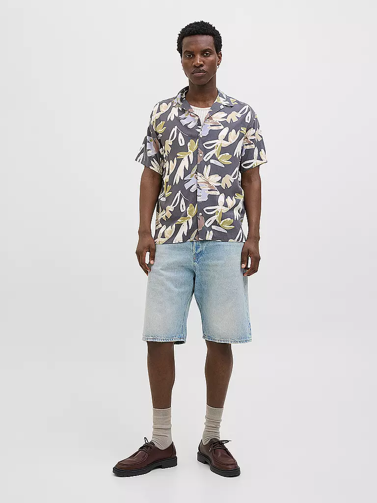 JACK & JONES | Camisa Regular Fit JORLUKE VARENNA | Gris