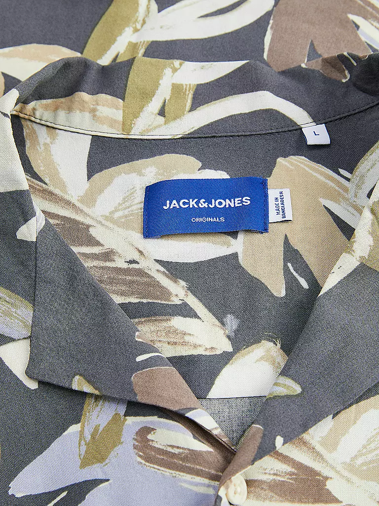 JACK & JONES | Camisa Regular Fit JORLUKE VARENNA | Gris