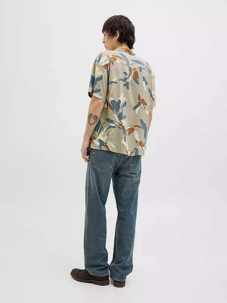 JACK & JONES | Camisa Regular Fit JORLUKE VARENNA | Beige