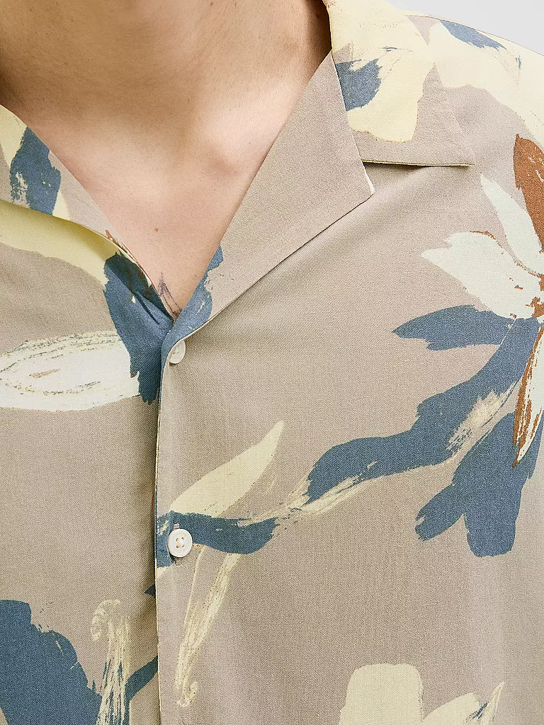 JACK & JONES | Camisa Regular Fit JORLUKE VARENNA | Beige