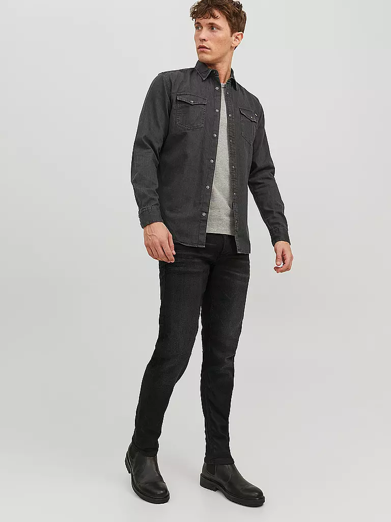 JACK & JONES | Camisa vaquera de corte ajustado Jjesheridan | Negro