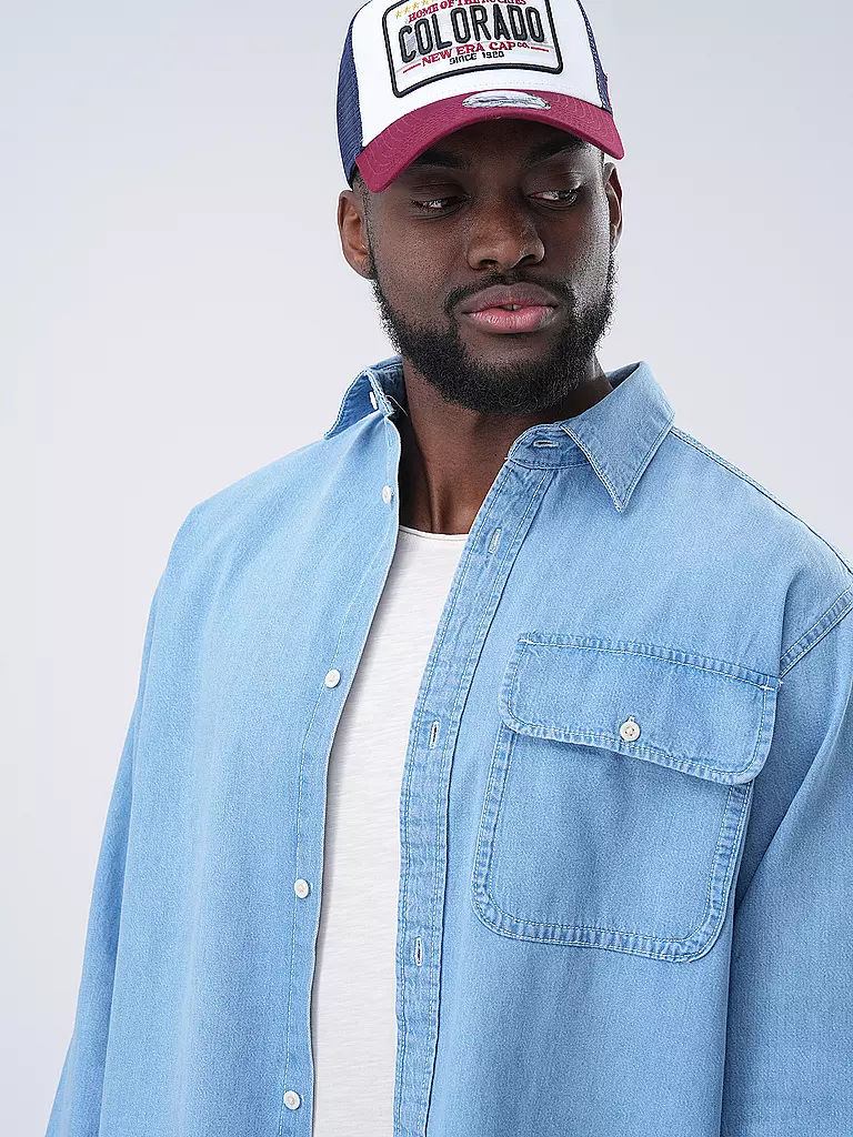 JACK & JONES | Camisa vaquera JJIWILSON JJSHIRT | Azul claro