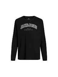 JACK & JONES | Camiseta de manga larga para niño JJECALEB | Negro