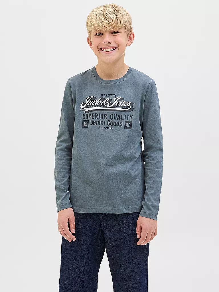 JACK & JONES | Camiseta de manga larga para niño JJELOGO | 