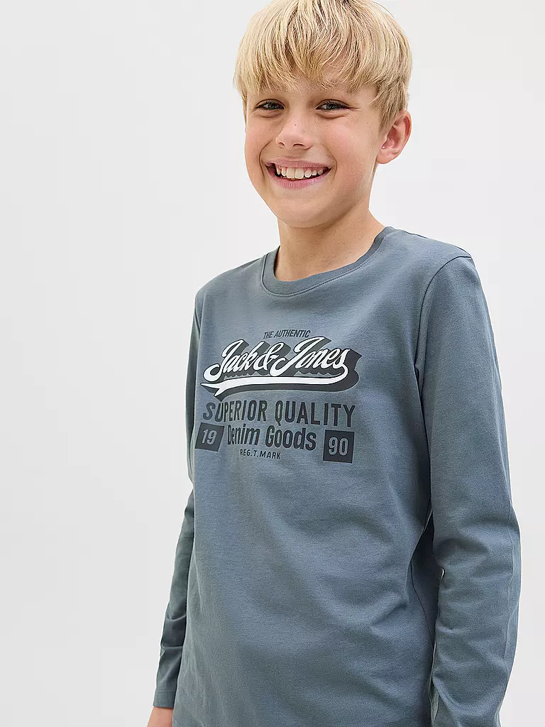 JACK & JONES | Camiseta de manga larga para niño JJELOGO | 