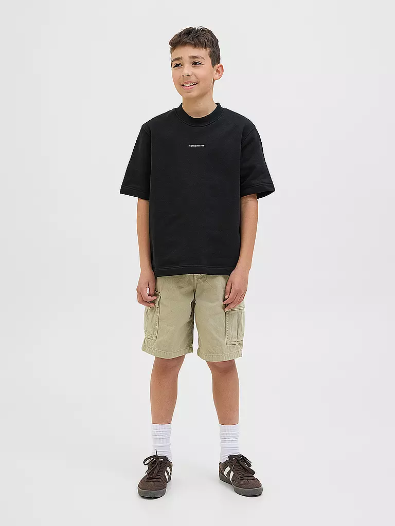JACK & JONES | Camiseta de niño JCOINFINITY | Negro