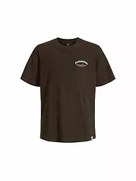 JACK & JONES | Jungen T-Shirt JJEBRANDES  | Marrón