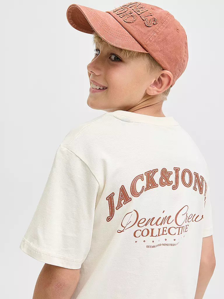 JACK & JONES | Camiseta de niño JJEBRANDES | Crema