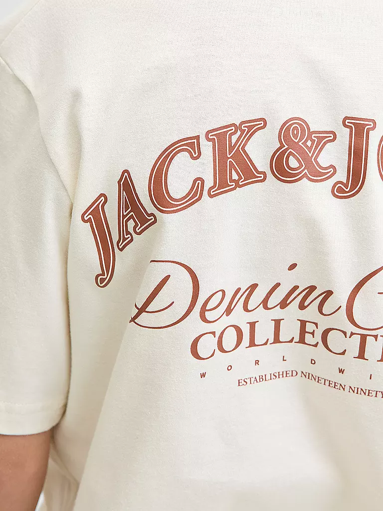 JACK & JONES | Camiseta de niño JJEBRANDES | Crema