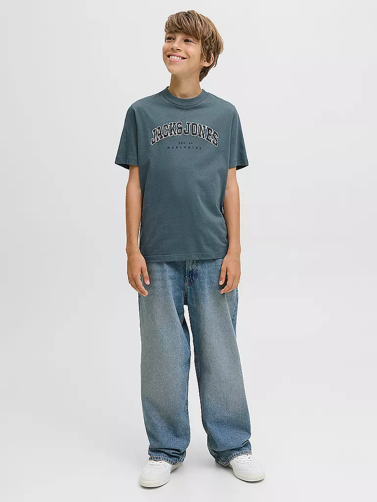JACK & JONES | Camiseta de niño JJECALEB | Azul