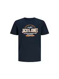 JACK & JONES | Camiseta de niño JJELOGO | Azul oscuro