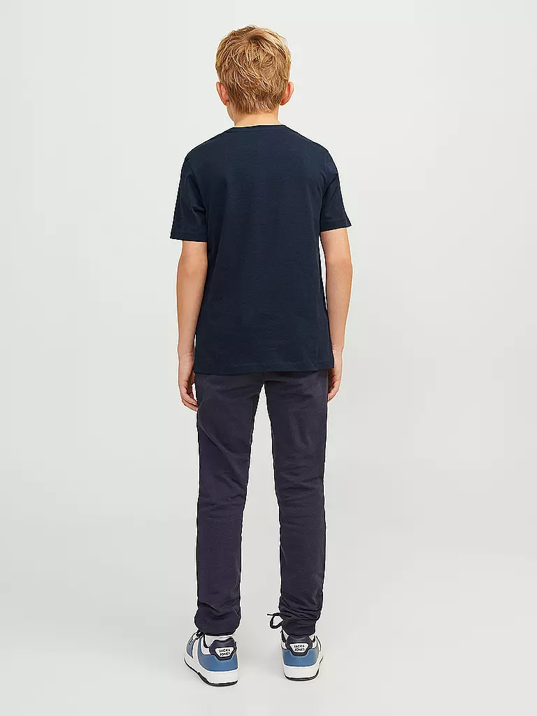 JACK & JONES | Camiseta de niño JJELOGO | Azul oscuro