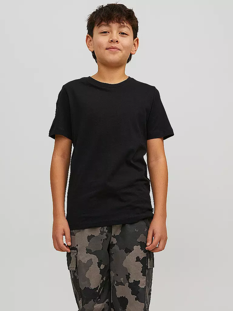 JACK & JONES | Camiseta de niño JJEORGANIC | Negro