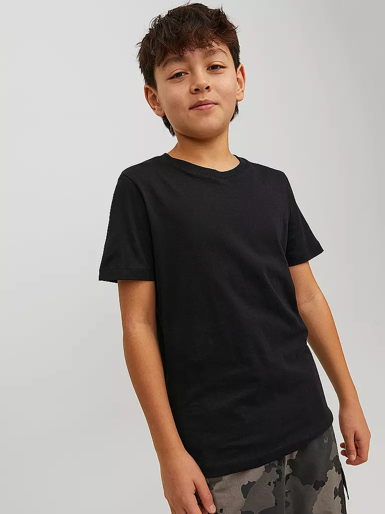 JACK & JONES | Camiseta de niño JJEORGANIC | Negro