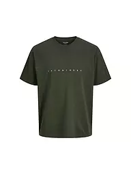 JACK & JONES | Camiseta de niño JJESTAR | Verde oscuro