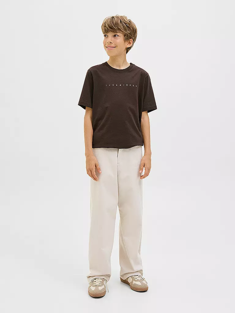 JACK & JONES | Camiseta de niño JJESTAR | Marrón