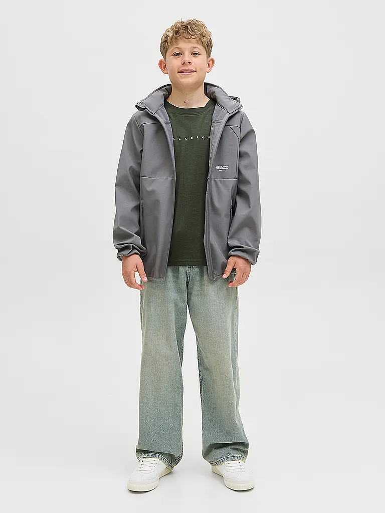JACK & JONES | Camiseta de niño JJESTAR | Verde oscuro