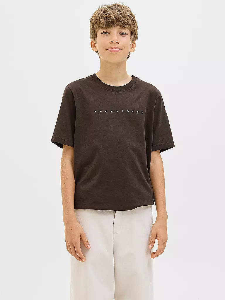 JACK & JONES | Camiseta de niño JJESTAR | Marrón