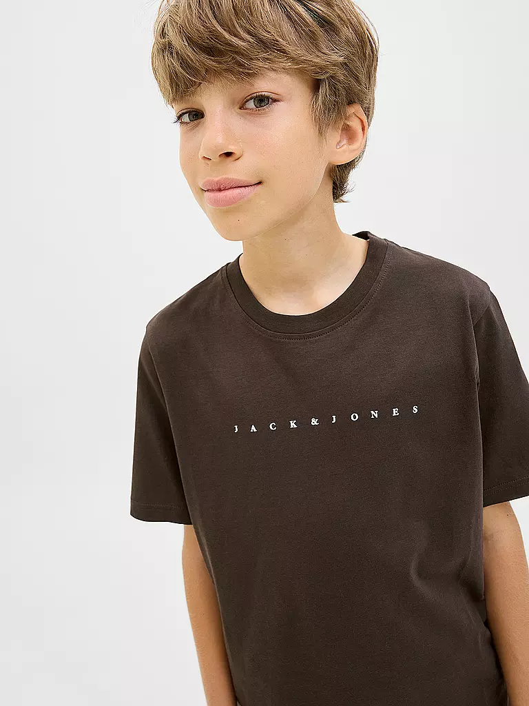 JACK & JONES | Camiseta de niño JJESTAR | Marrón