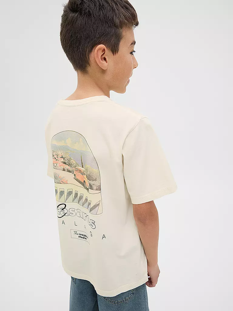 JACK & JONES | Camiseta de niño JORALMERIA | Crema