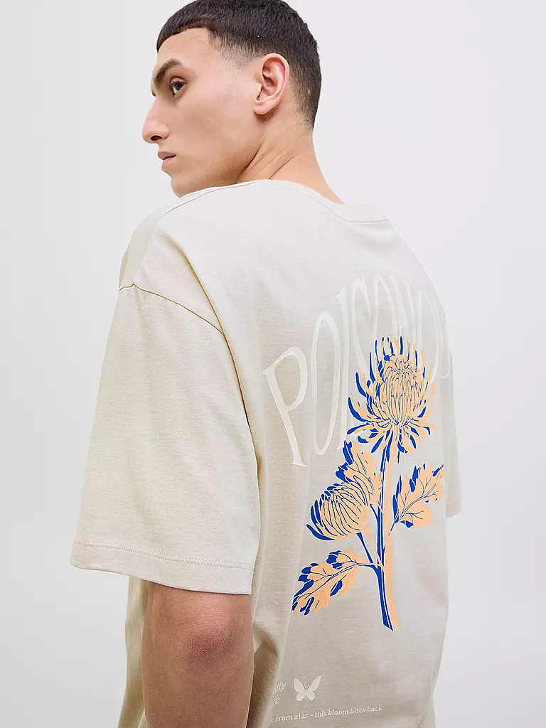 JACK & JONES | Camiseta JJCHARGE | Beige