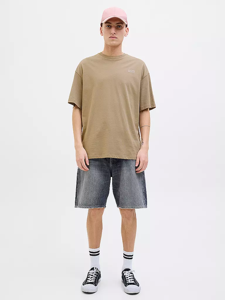 JACK & JONES | Camiseta JJEAMES | Marrón claro