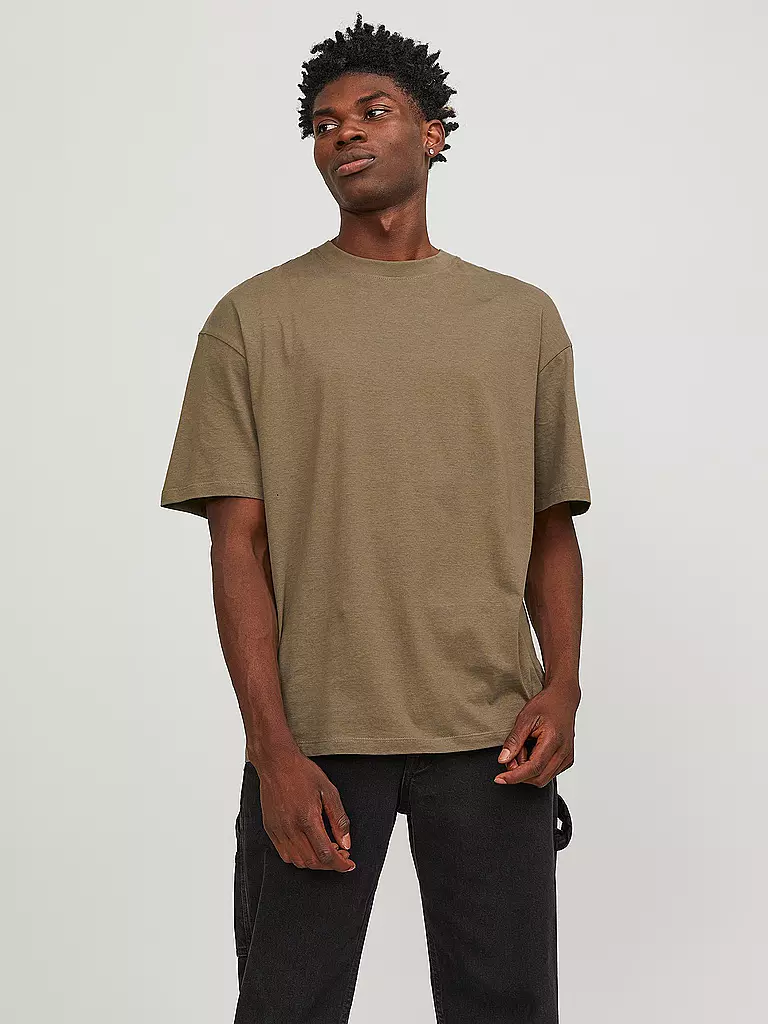 JACK & JONES | Camiseta JJEBRADLEY | Marrón claro