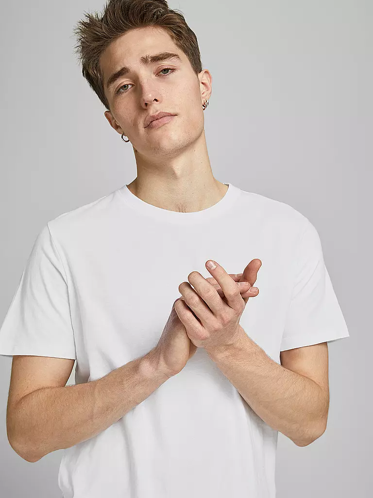 JACK & JONES | Camiseta JJENOA | Blanco
