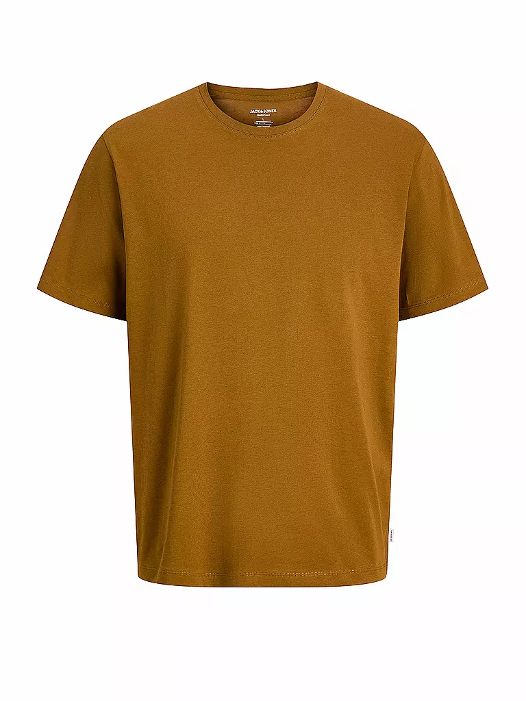 JACK & JONES | Camiseta JJEORGANIC | Marrón claro