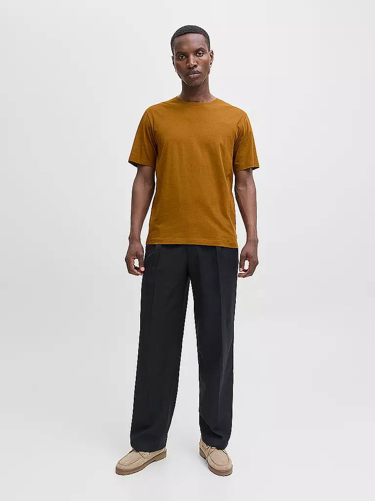 JACK & JONES | Camiseta JJEORGANIC | Marrón claro