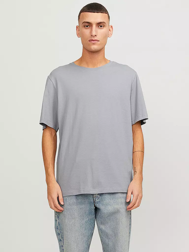 JACK & JONES | Camiseta JJEORGANIC | Gris claro