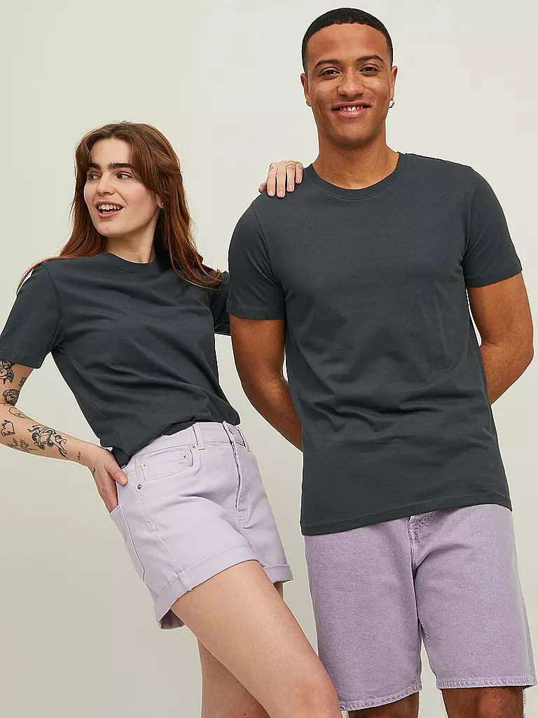 JACK & JONES | Camiseta JJEORGANIC | Gris