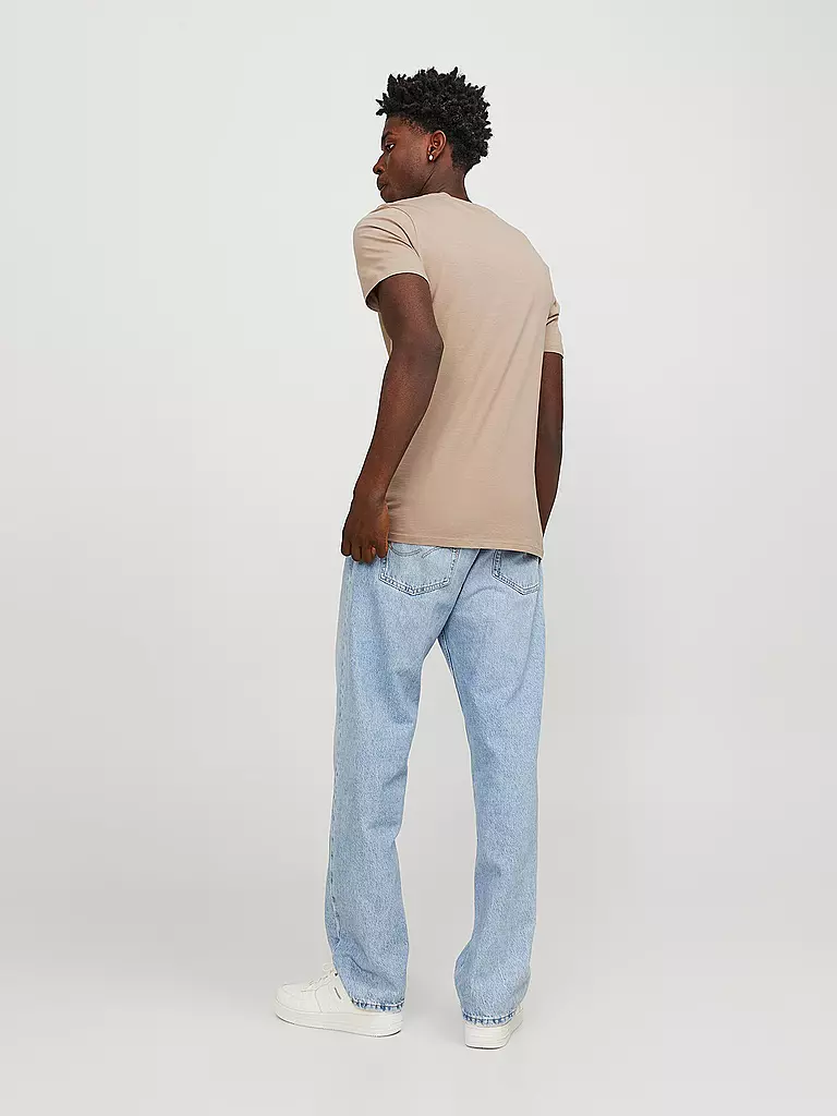 JACK & JONES | Camiseta JJEORGANIC | Beige