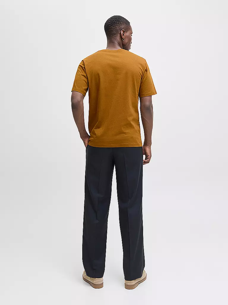 JACK & JONES | Camiseta JJEORGANIC | Marrón claro