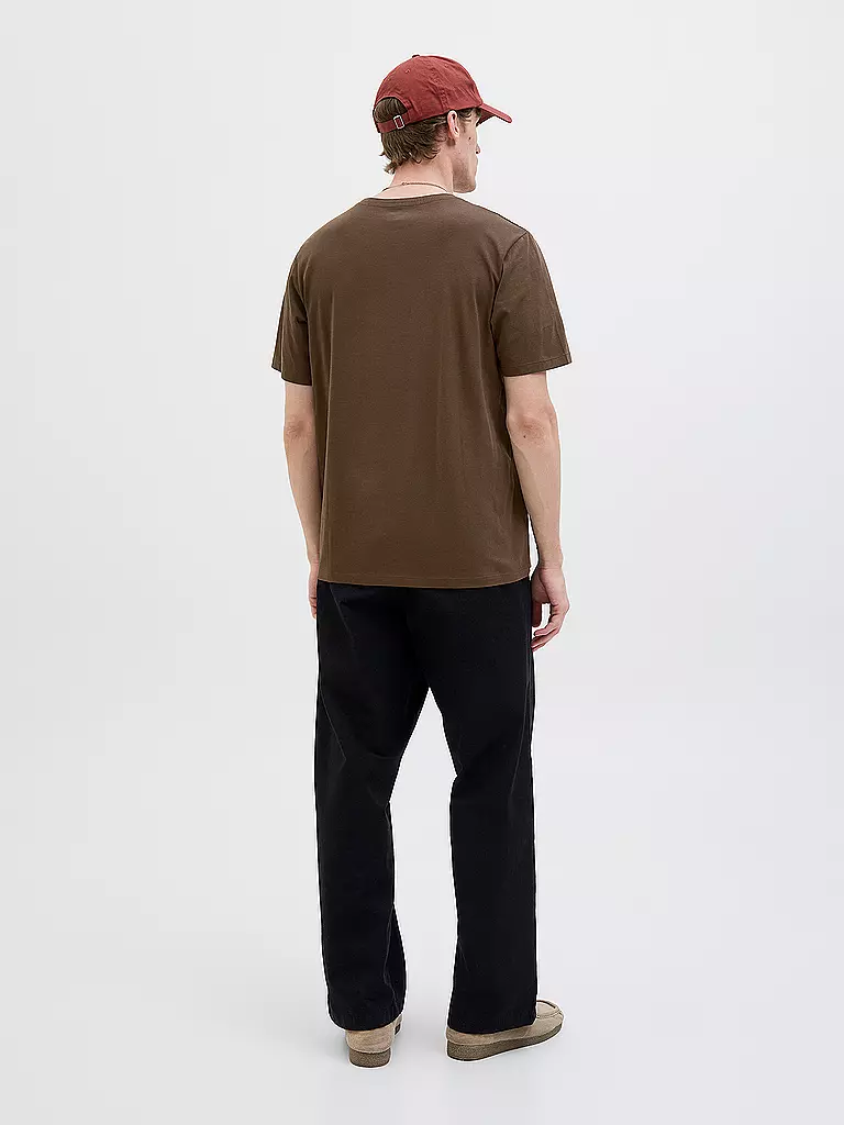 JACK & JONES | Camiseta JJEORGANIC | Marrón