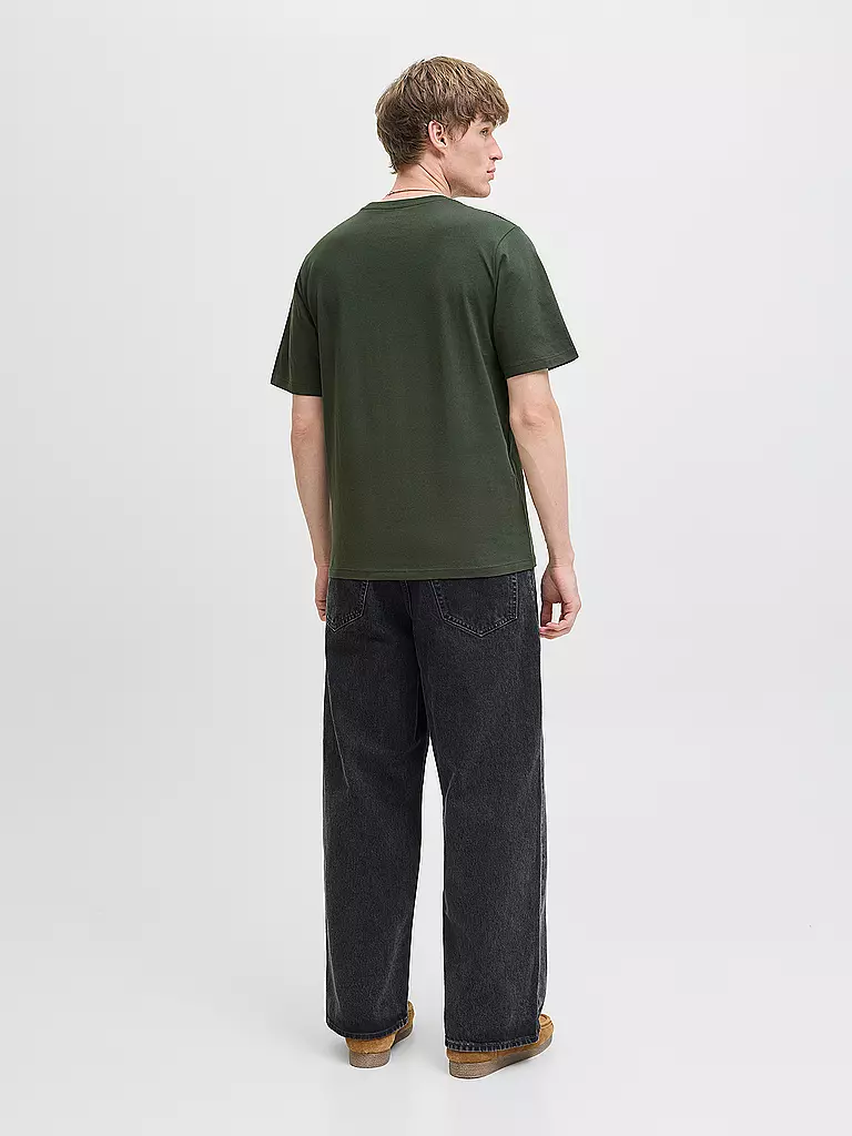JACK & JONES | Camiseta JJEORGANIC | Oliva