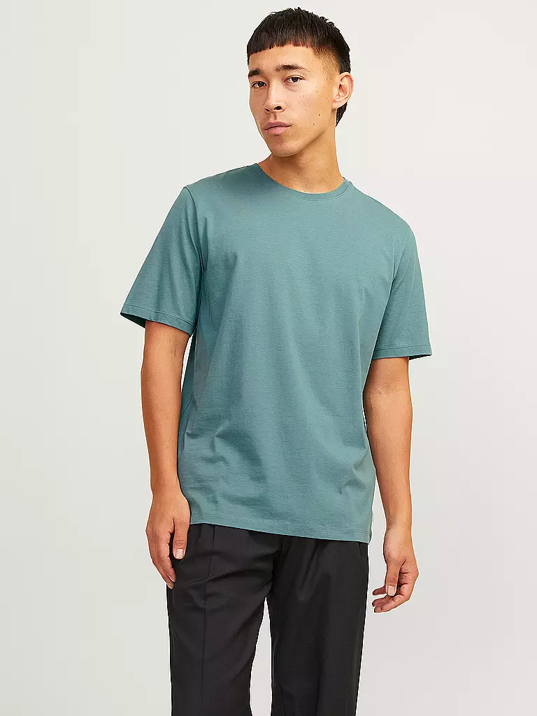 JACK & JONES | Camiseta JJEORGANIC | Petróleo