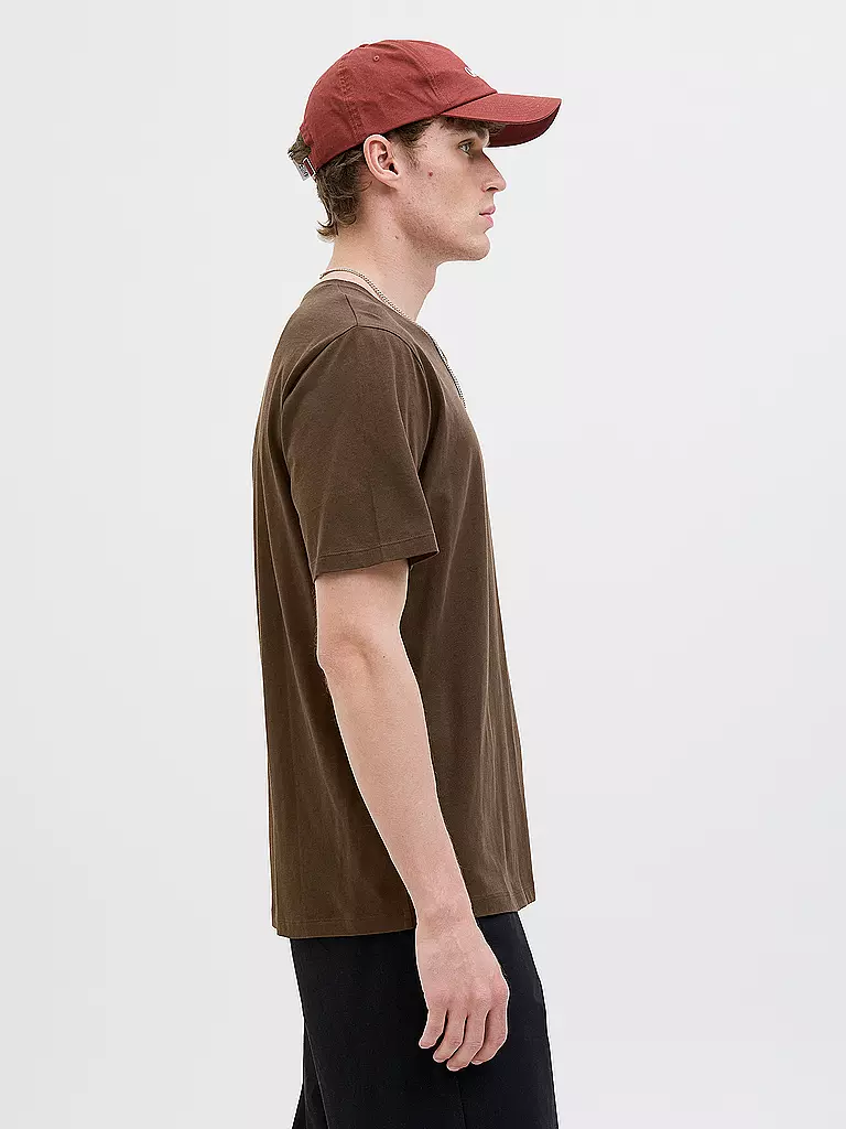 JACK & JONES | Camiseta JJEORGANIC | Marrón