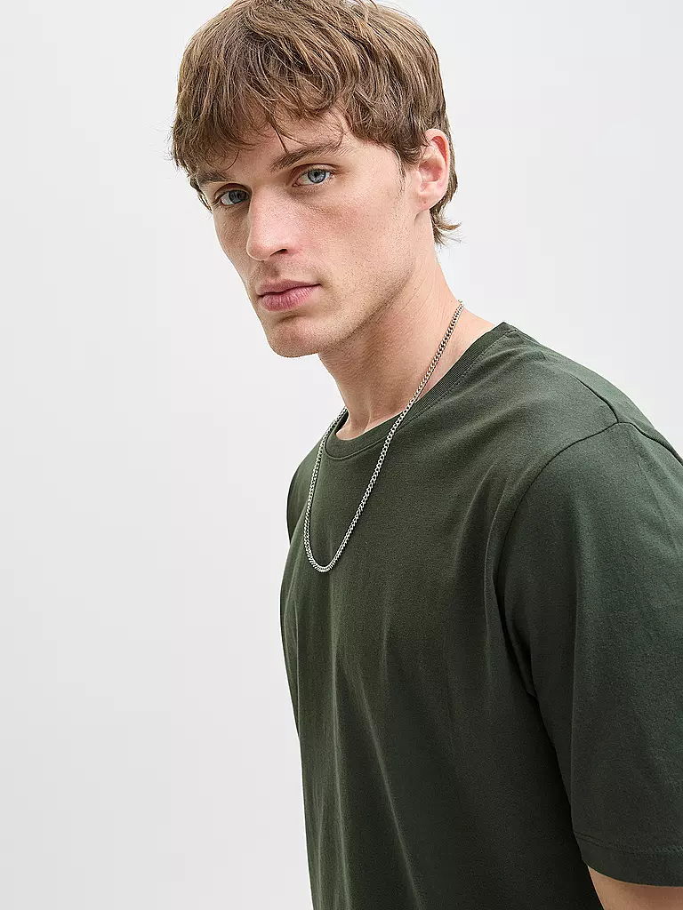 JACK & JONES | Camiseta JJEORGANIC | Oliva