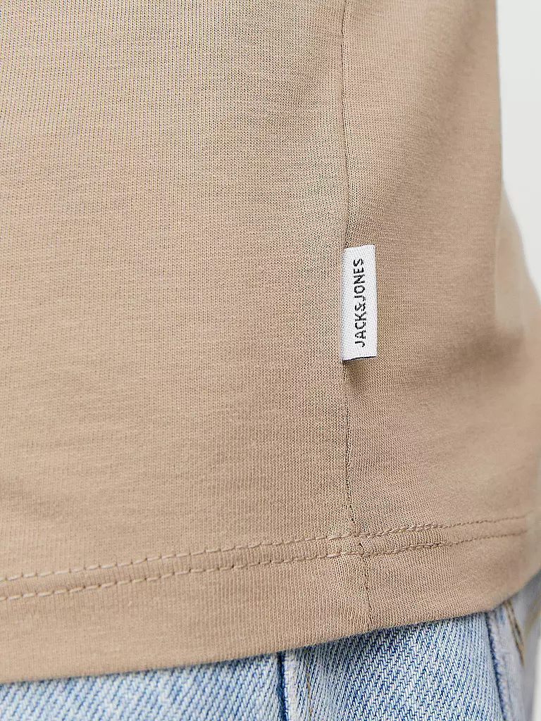 JACK & JONES | Camiseta JJEORGANIC | Beige