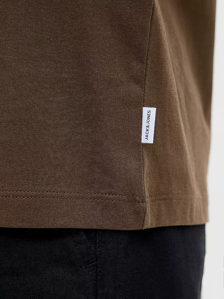 JACK & JONES | Camiseta JJEORGANIC | Marrón