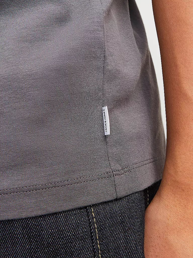 JACK & JONES | Camiseta JJEORGANIC | Gris