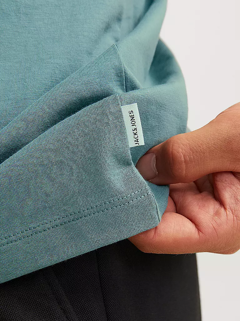 JACK & JONES | Camiseta JJEORGANIC | Petróleo