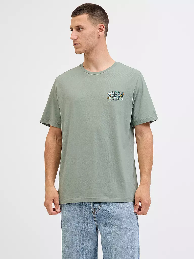 JACK & JONES | Camiseta JJGEPLAS | Verde claro